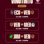 Calendario Vinotinto Venezuela Copa América 2024, dónde, cómo y cuándo ver los partidos online, televisión