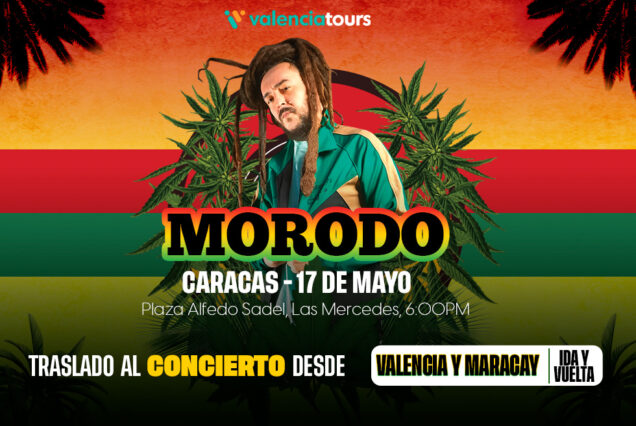 morodo-venezuela-entradas-17-mayo-tour-traslado-valencia-maracay-caracas-ida-vuelta-vans-viaje